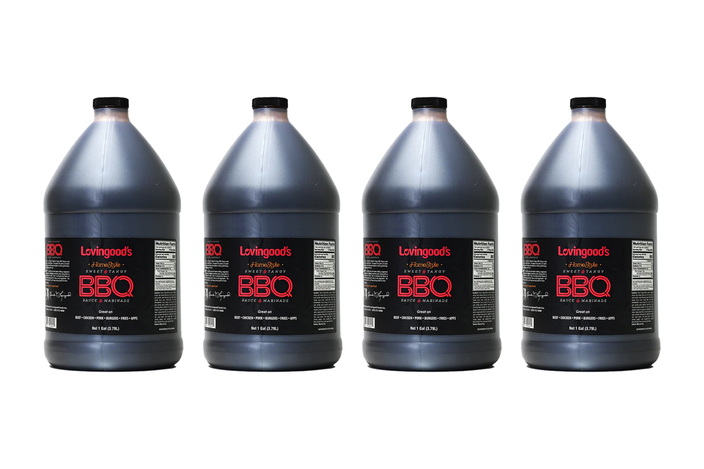 Lovingood's® Sweet & Tangy BBQ Sauce - 1 Gal. Jug