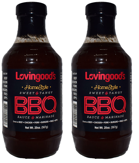 Lovingood's® Sweet & Tangy BBQ Sauce - 20 oz. Bottles